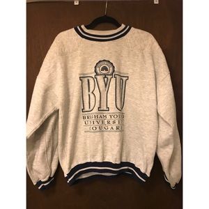 Authentic Retro BYU Crewneck Sweatshirt